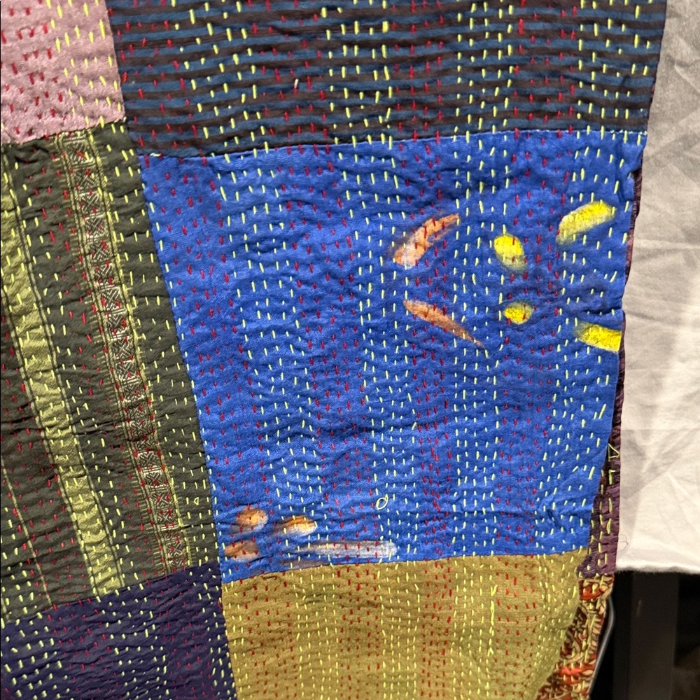 Multicolor Patchwork Textile - Picture 2 of 2